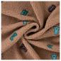 Preview: Boucle, Buchstaben, braun Preview: Boucle, Buchstaben, braun