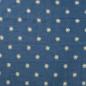 Preview: Baumwolle, Gänseblümchen Stickereien auf jeansblau