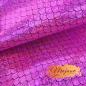 Preview: Kunstleder, Nr. 26, Glitzer Schuppen, pink, ca. 44x62cm