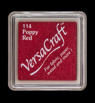 VersaCraft Stempelkissen, klein, Nr. 114 Poppy Red