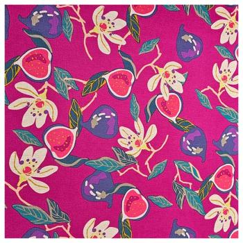 Fleece, Blumen, fuchsia