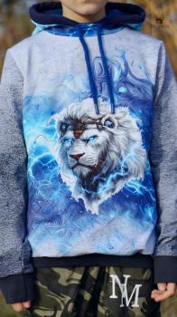 EP "Blue Thunder" XL-Panel, French Terry (Überbreite)