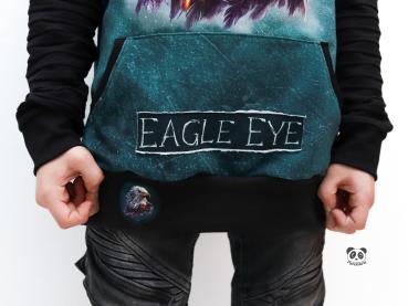 Preview: EP "Eagle Eye" XL-Panel, French Terry (Überbreite)