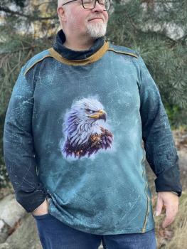 Preview: EP "Eagle Eye" XL-Panel, French Terry (Überbreite)