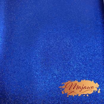 B-WARE, Kunstleder, rau, glänzend, dunkelblau, ca. 44x62cm