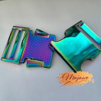 Preview: Steckschnalle, 38mm, regenbogen