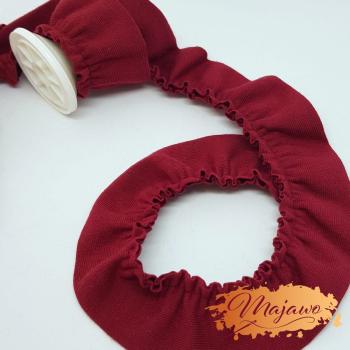 Jersey-Volant, Rüsche, 30mm, biking red