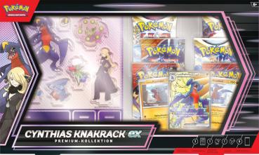 Pokémon Sammelkartenspiel - Cynthias Knakrack-ex Premium Kollektion