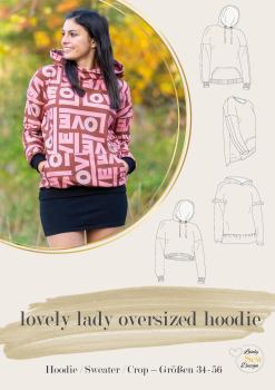 Papier-Schnittmuster "Lovely Lady Oversized Hoodie" 34-56
