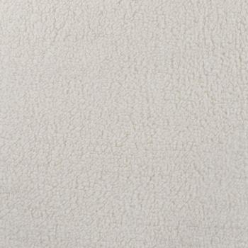 Weiches Plüsch Fellimitat, lockig, natur