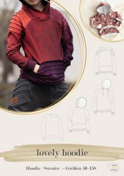 Papier-Schnittmuster "Lovely Hoodie" 50-158
