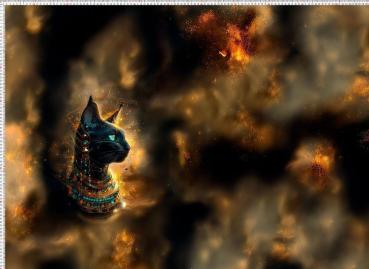 EP "Pharao Katze", Panel, French Terry