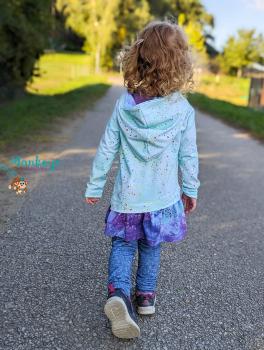 Preview: EP "Regenbogenhund", Panel, Jersey (Überbreite)