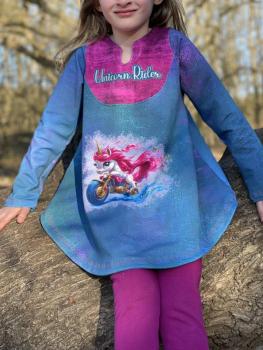 Preview: EP "Unicorn Rider" Panel, French Terry (Überbreite)