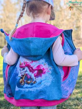 Preview: EP "Unicorn Rider" Panel, French Terry (Überbreite)