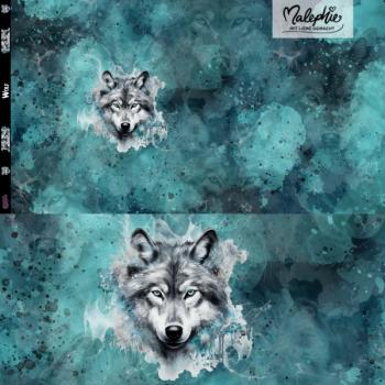 EP Malephie "Wolf", dark petrol, Jersey, Panel