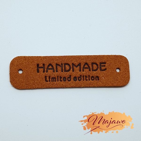 Label Handmade limited edition braun