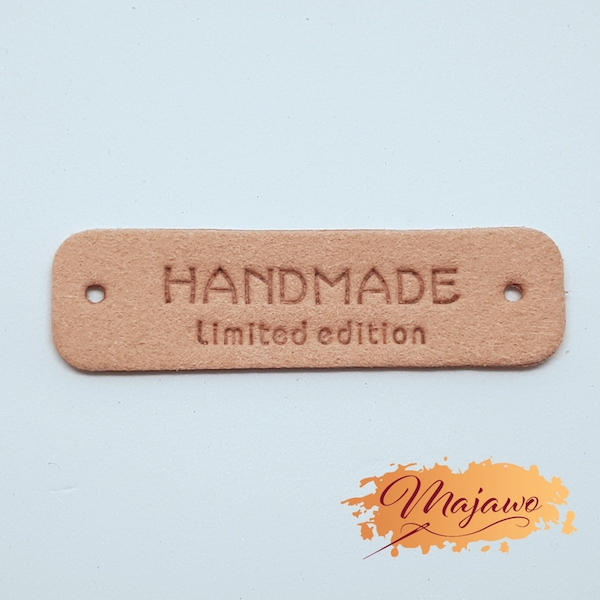 Label Handmade limited edition rosa