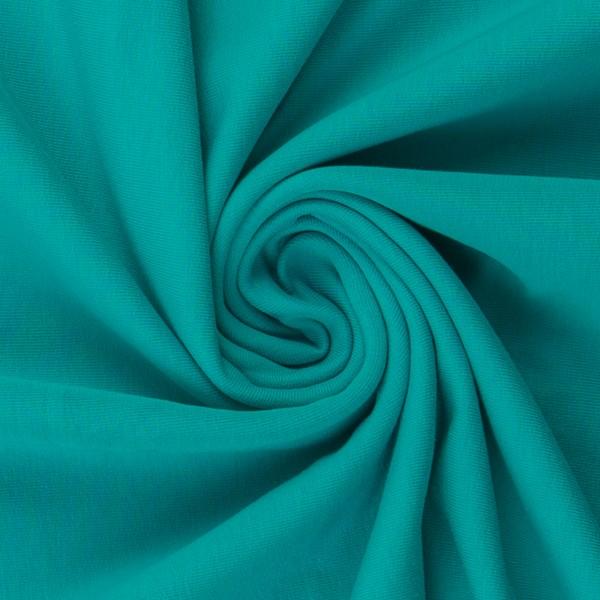 French Terry, uni, aqua