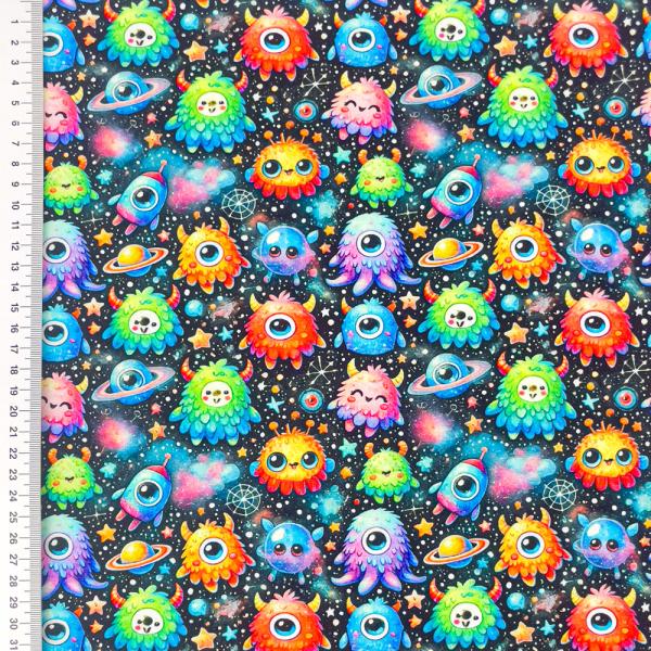 Jersey, Rainbow Galaxy Monster Jersey, Rainbow Galaxy Monster