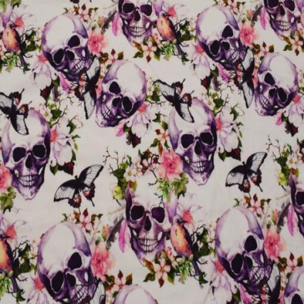 Jersey, Flower Skulls, Premium Collection Jersey, Flower Skulls, Premium Collection