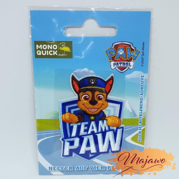 Applikation zum Aufbügeln, PAW PATROL© Chase Team