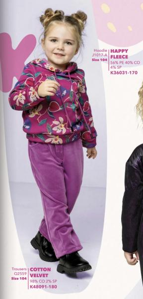 Fleece, Blumen, fuchsia Fleece, Blumen, fuchsia