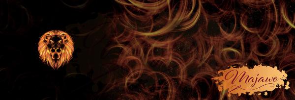 EP "Feuerlöwe", 17x50cm, Kunstleder, Panel