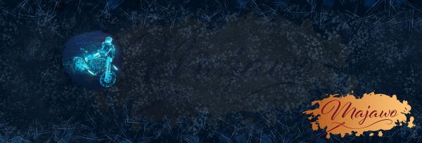 EP "Motocross Rider", 17x50cm, Kunstleder, Panel