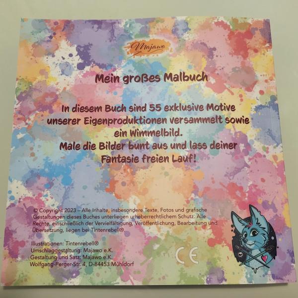Majawo "Mein großes Malbuch", 56 Seiten