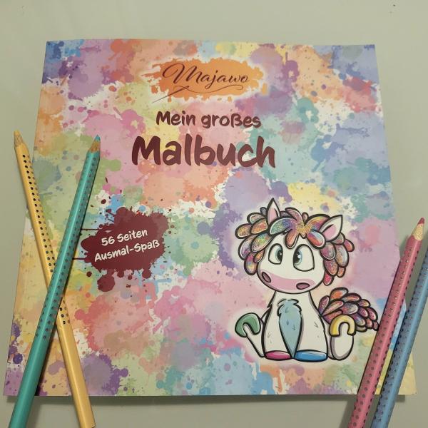 Majawo "Mein großes Malbuch", 56 Seiten