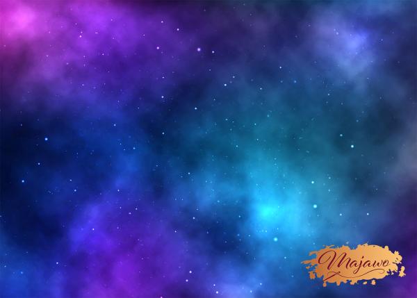 EP "Blue Galaxy", 50x70cm, Kunstleder