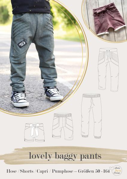 Papier-Schnittmuster "Lovely Baggy Pants" 50-164