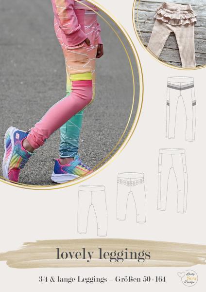 Papier-Schnittmuster "Lovely Leggings" 50-164 Papier-Schnittmuster "Lovely Leggings" 50-164