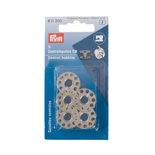 Prym Nähmaschinenspulen, Stahl, CB-Greifer, 20,5mm
