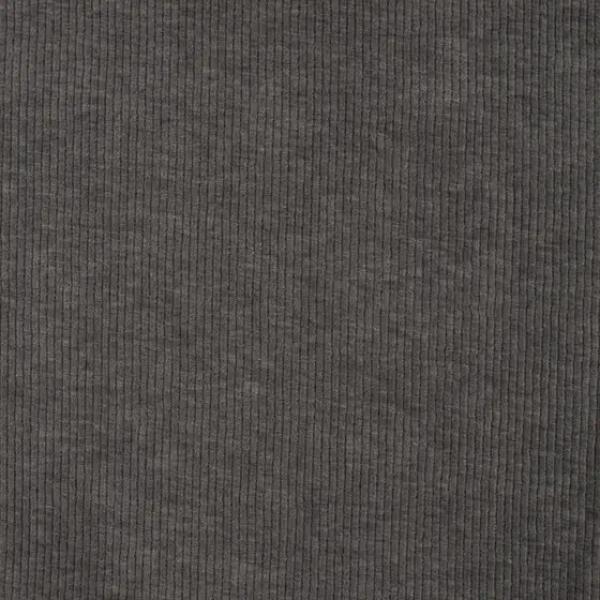 Jersey Cord, grau melange