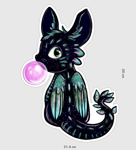 Majawo Wandtattoo "Loona"