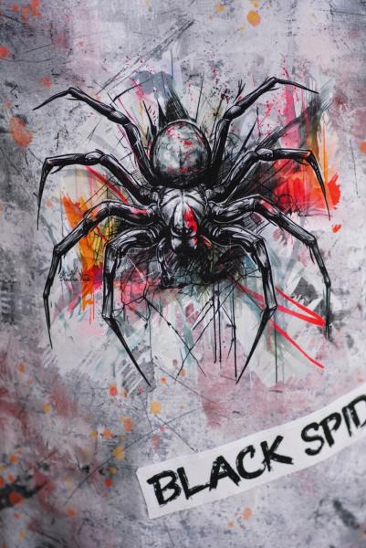 EP "Black Spider", Panel, Jersey (Überbreite)