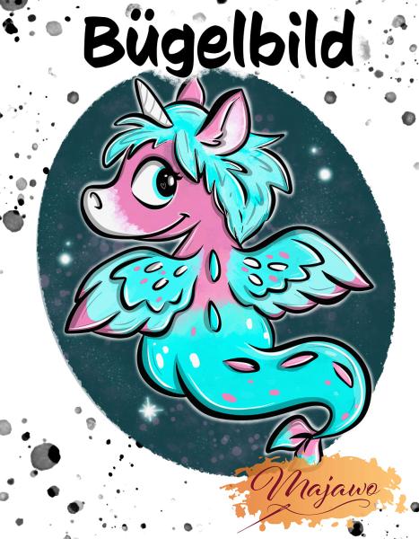 Bügelbild "Lizzy" groß (A5)