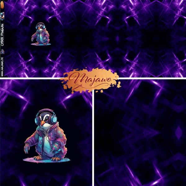 EP "Cyber Pinguin", Panel, Jersey (Überbreite) EP "Cyber Pinguin", Panel, Jersey (Überbreite)
