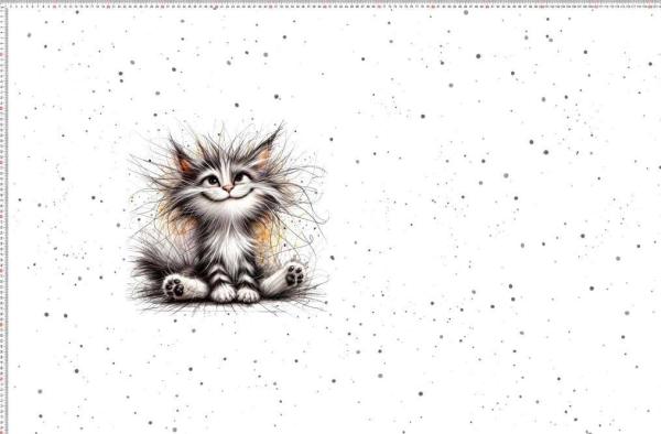 "Grinsekatze", Panel, Jersey "Grinsekatze", Panel, Jersey