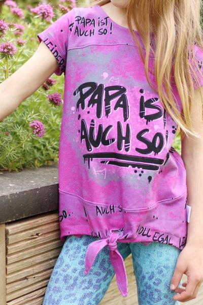 EP "Papa ist auch so" pink, Panel, Jersey (Überbreite) EP "Papa ist auch so" pink, Panel, Jersey (Überbreite)