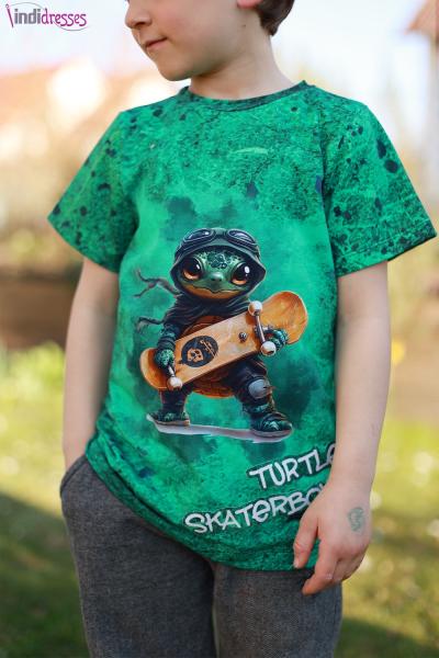 EP "Turtle Skaterboy" Panel, Jersey (Überbreite)