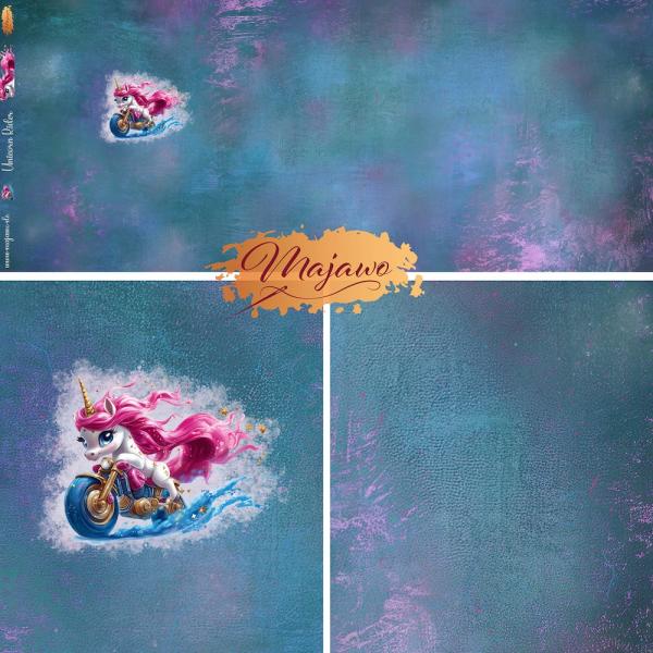 EP "Unicorn Rider" Panel, French Terry (Überbreite)