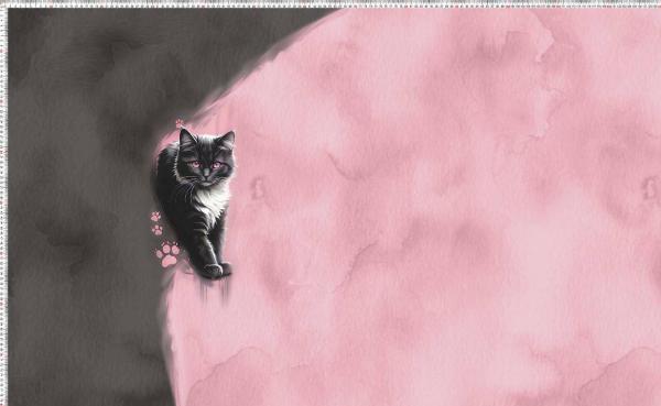 EP "Katze" schwarz/rosa, Panel, Jersey EP "Katze" schwarz/rosa, Panel, Jersey
