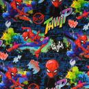 Baumwolljersey, Spider-Man, multicolor